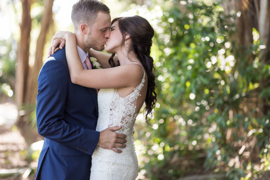 A Pink & Gold Mediterranean Inspired Florida Wedding via TheELD.com