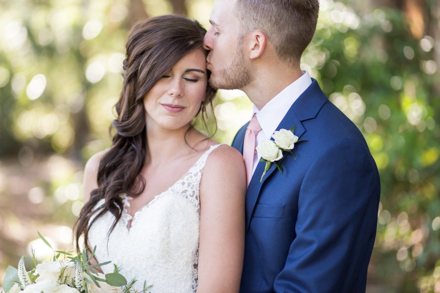 A Pink & Gold Mediterranean Inspired Florida Wedding via TheELD.com