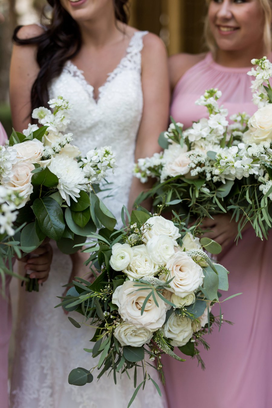 A Pink & Gold Mediterranean Inspired Florida Wedding via TheELD.com
