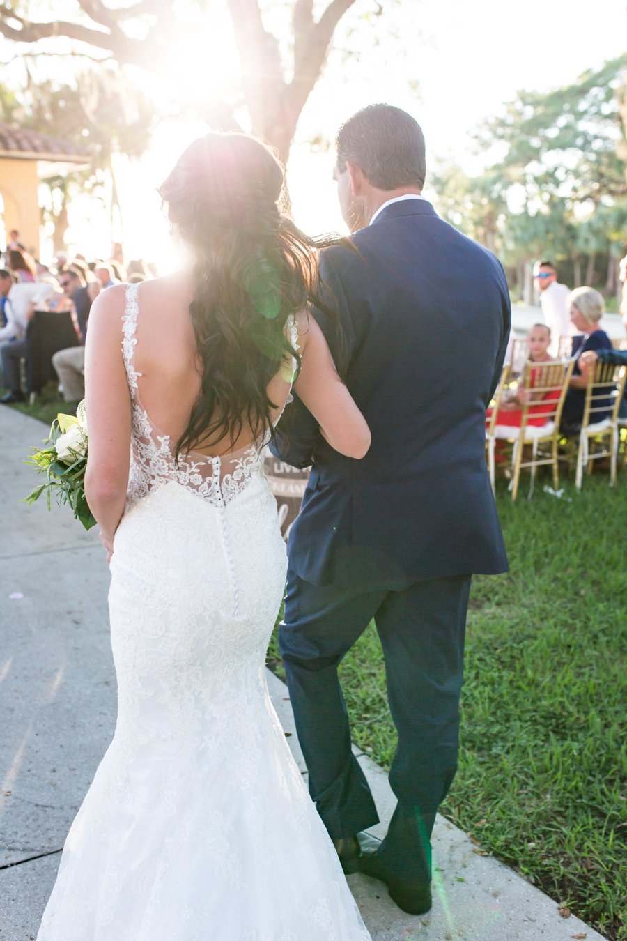 A Pink & Gold Mediterranean Inspired Florida Wedding via TheELD.com