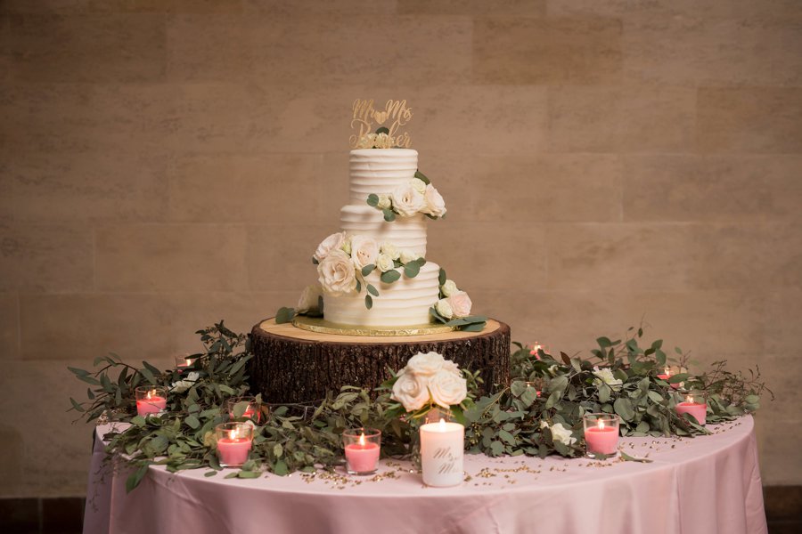 A Pink & Gold Mediterranean Inspired Florida Wedding via TheELD.com