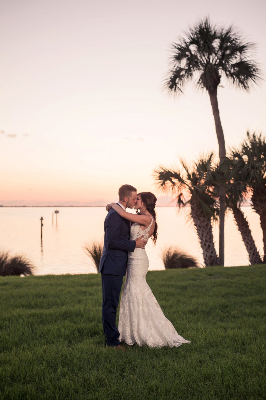 A Pink & Gold Mediterranean Inspired Florida Wedding via TheELD.com