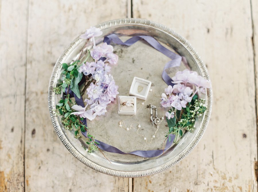 Organic & Romantic Lavender Wedding Ideas via TheELD.com