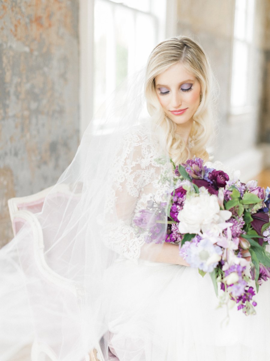 Organic & Romantic Lavender Wedding Ideas via TheELD.com