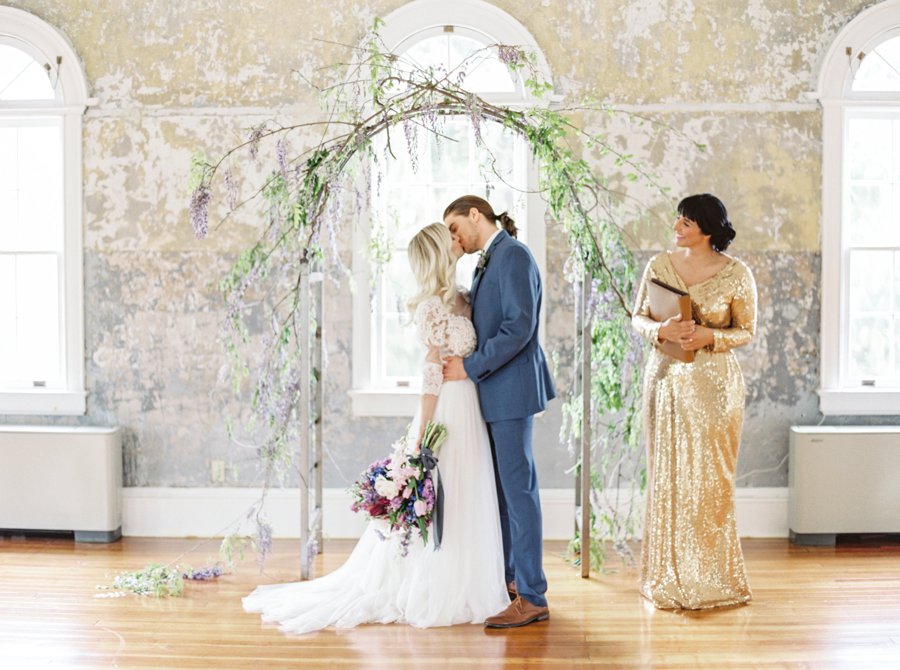 Organic & Romantic Lavender Wedding Ideas via TheELD.com