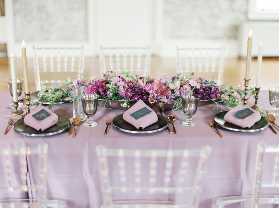 Organic & Romantic Lavender Wedding Ideas via TheELD.com