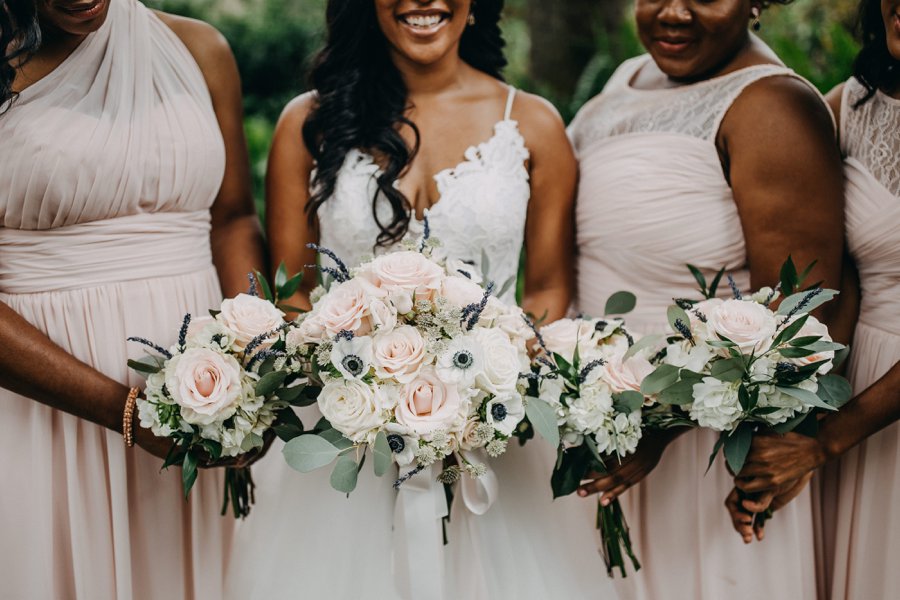 A Navy & Blush Rustic Elegant Central Florida Wedding via TheELD.com