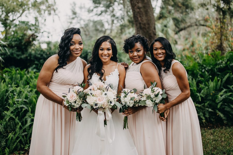 A Navy & Blush Rustic Elegant Central Florida Wedding via TheELD.com