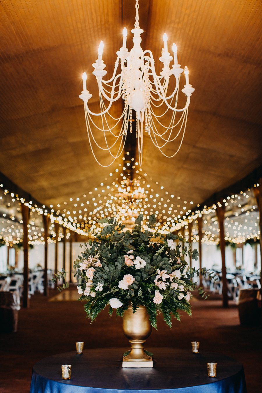 A Navy & Blush Rustic Elegant Central Florida Wedding via TheELD.com