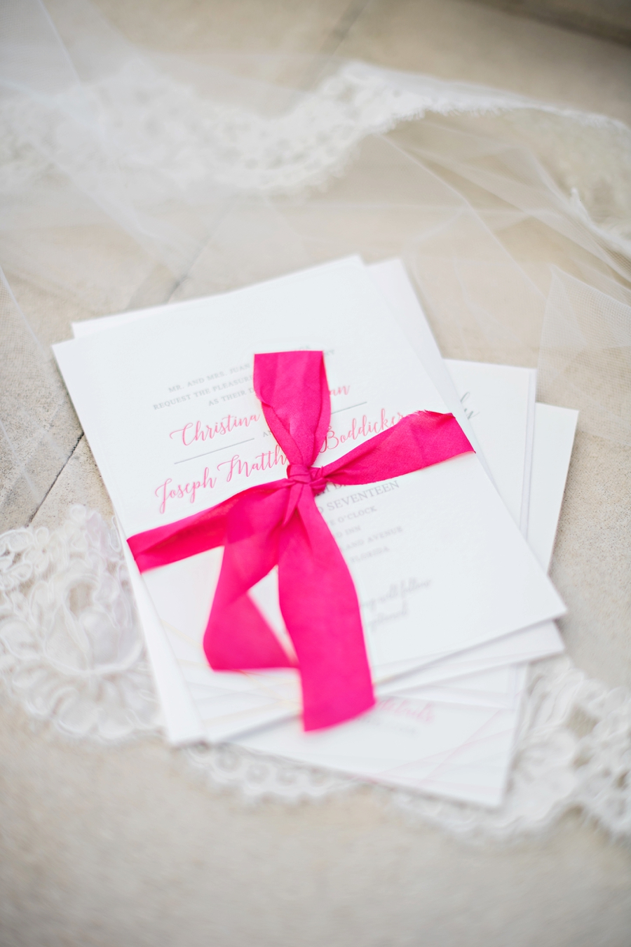 An Elegant Fuchsia Winter Park Wedding via TheELD.com