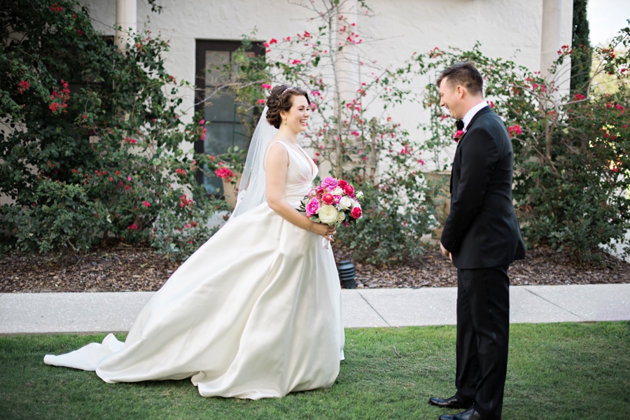 An Elegant Fuchsia Winter Park Wedding via TheELD.com