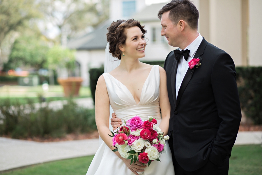 An Elegant Fuchsia Winter Park Wedding via TheELD.com