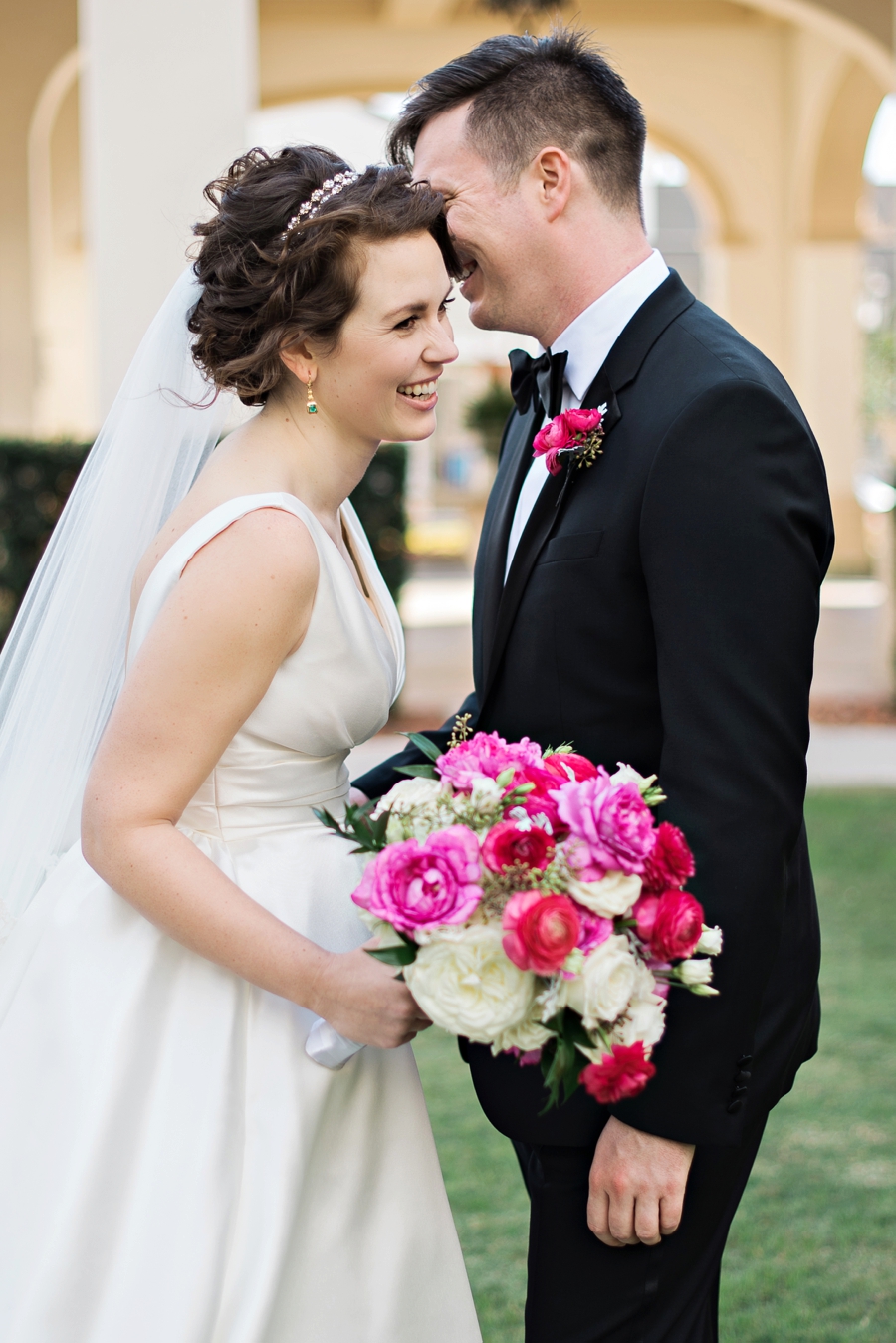 An Elegant Fuchsia Winter Park Wedding via TheELD.com