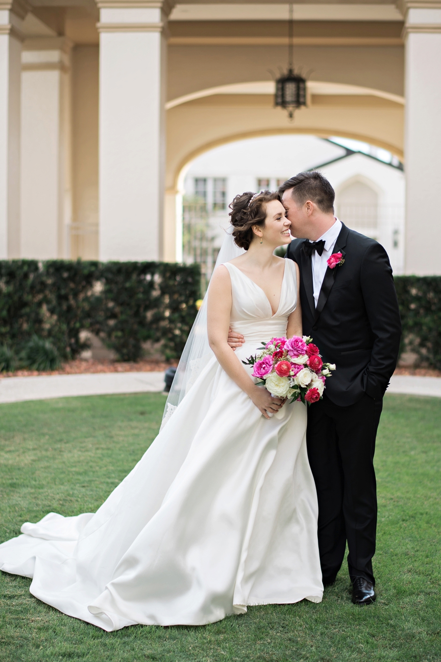 An Elegant Fuchsia Winter Park Wedding via TheELD.com