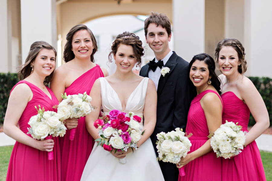 An Elegant Fuchsia Winter Park Wedding via TheELD.com