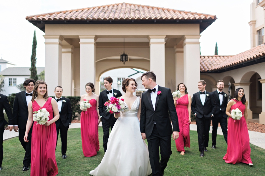 An Elegant Fuchsia Winter Park Wedding via TheELD.com