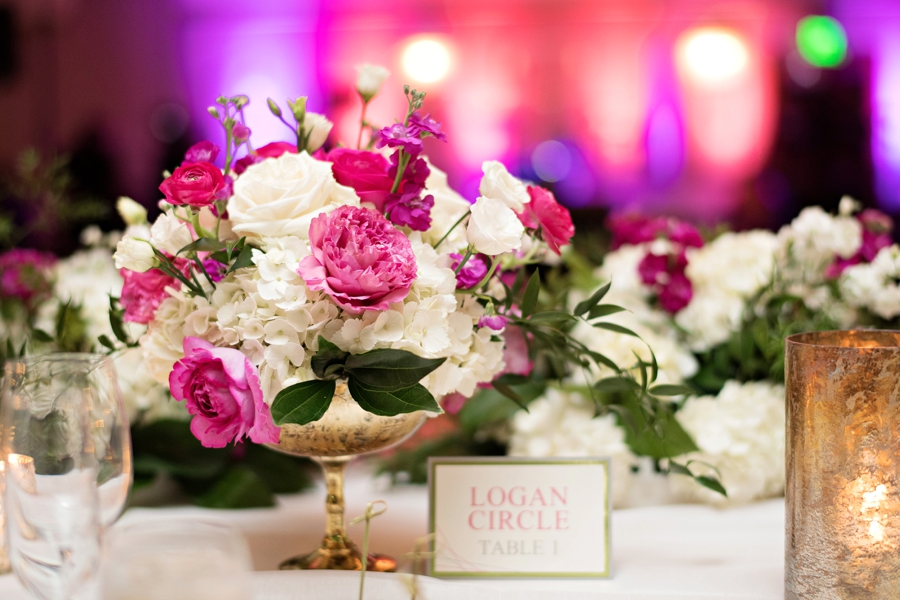 An Elegant Fuchsia Winter Park Wedding via TheELD.com