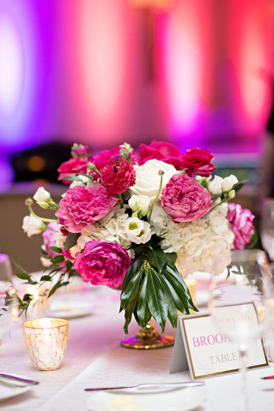 An Elegant Fuchsia Winter Park Wedding via TheELD.com