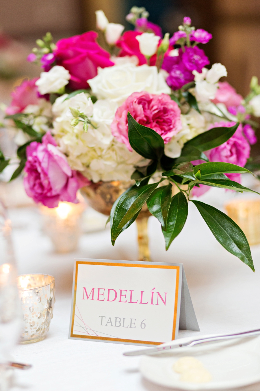 An Elegant Fuchsia Winter Park Wedding via TheELD.com