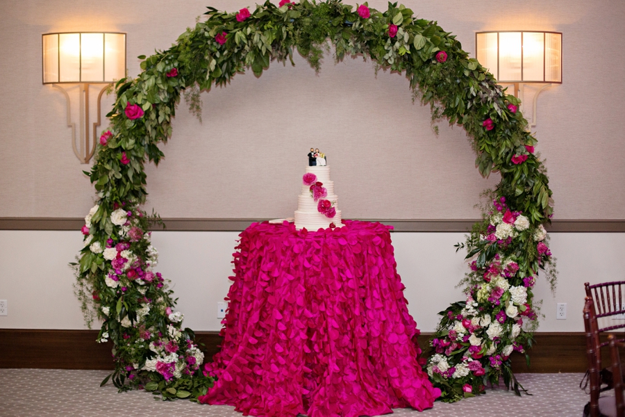 An Elegant Fuchsia Winter Park Wedding via TheELD.com