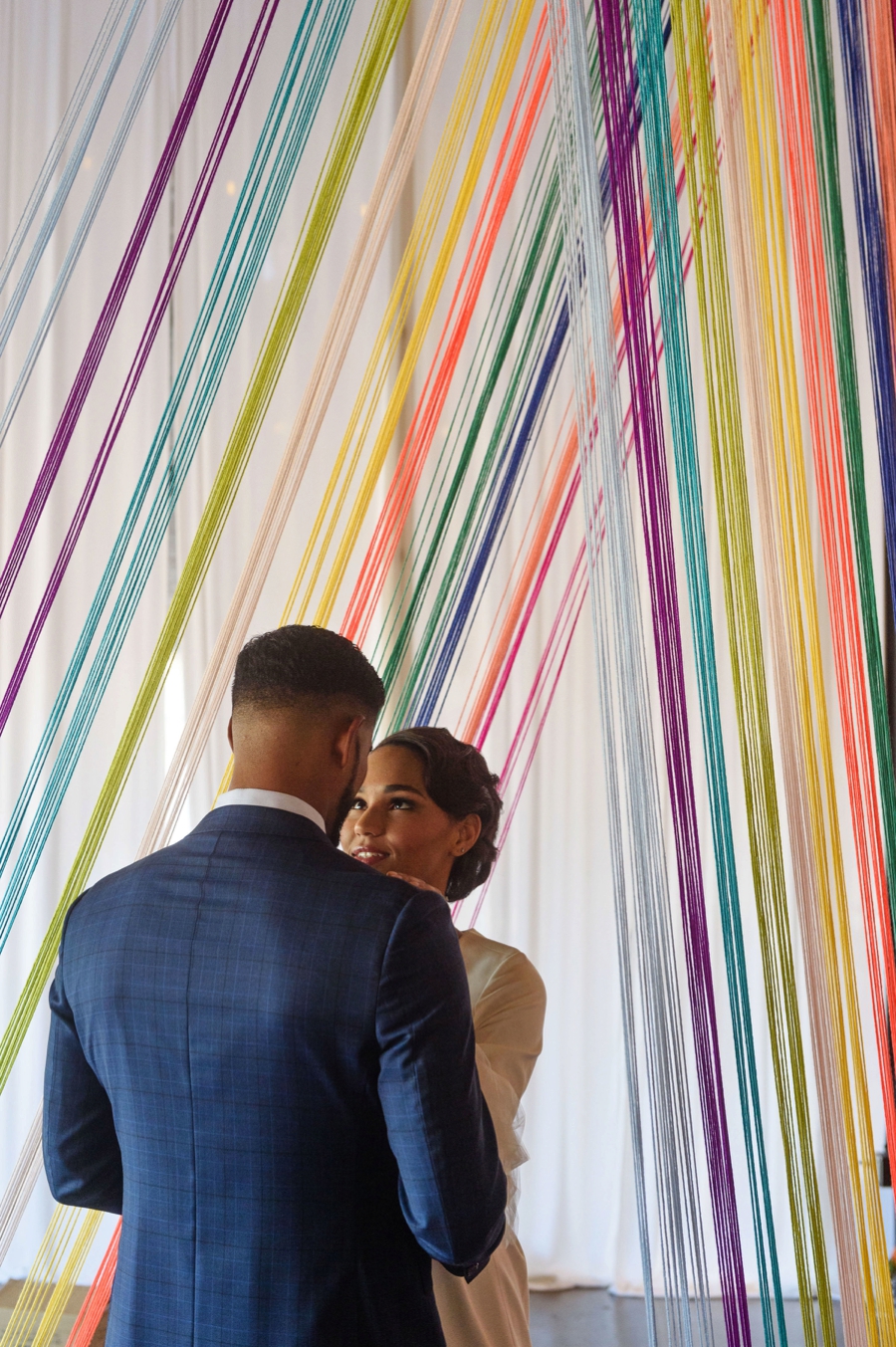 Colorful, Modern Pop Art Inspired Wedding Ideas via TheELD.com