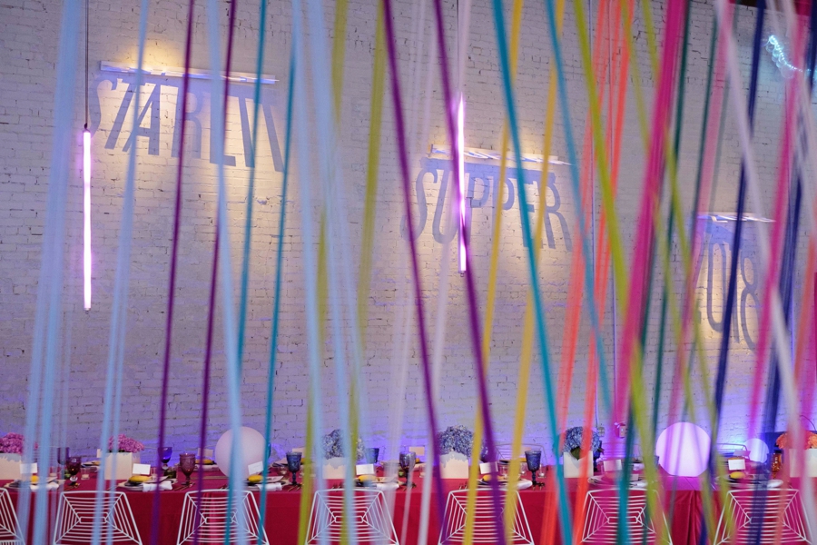 Colorful, Modern Pop Art Inspired Wedding Ideas via TheELD.com