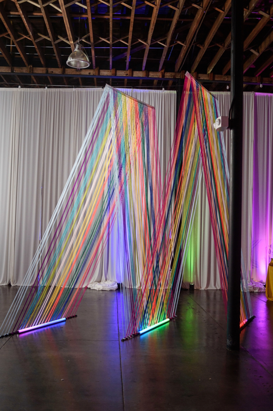 Colorful, Modern Pop Art Inspired Wedding Ideas via TheELD.com