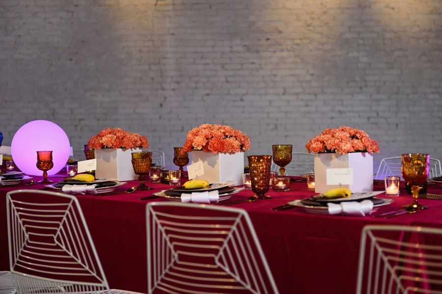 Colorful, Modern Pop Art Inspired Wedding Ideas via TheELD.com