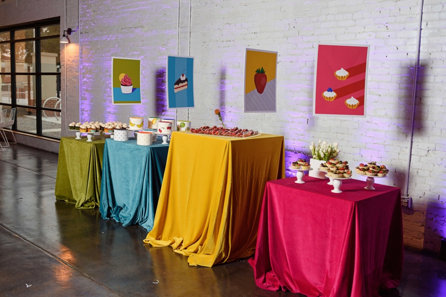 Colorful, Modern Pop Art Inspired Wedding Ideas via TheELD.com