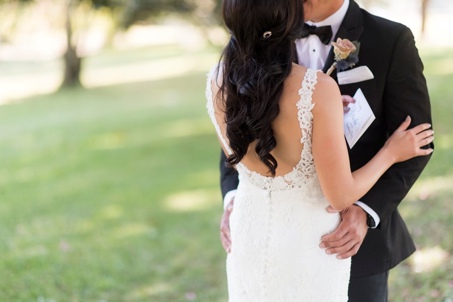 A Jewel toned Elegant Backyard Wedding In Alabama via TheELD.com