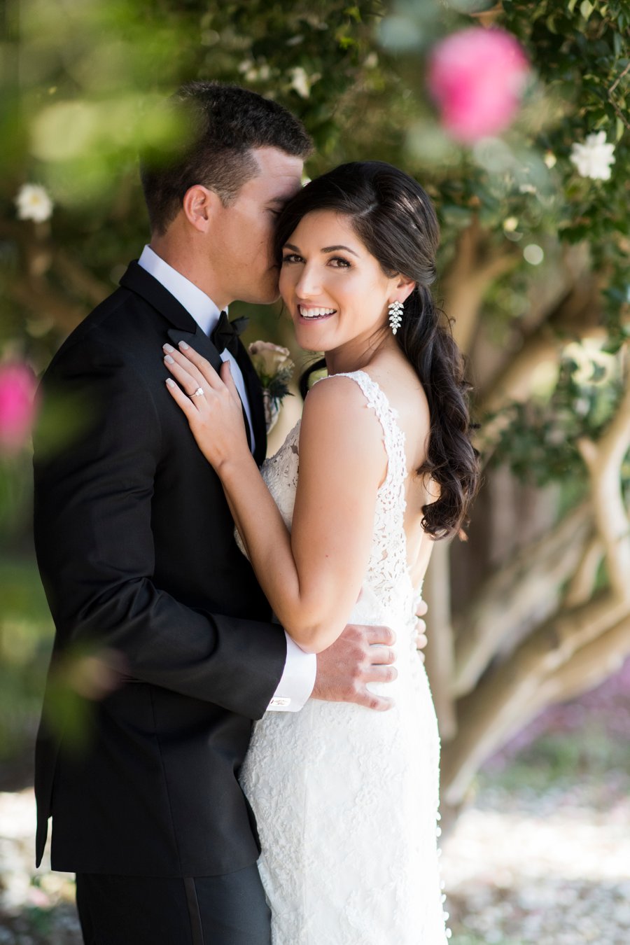 A Jewel toned Elegant Backyard Wedding In Alabama via TheELD.com