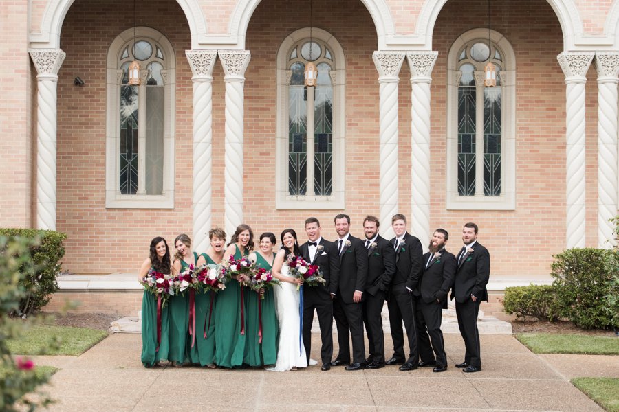 A Jewel toned Elegant Backyard Wedding In Alabama via TheELD.com