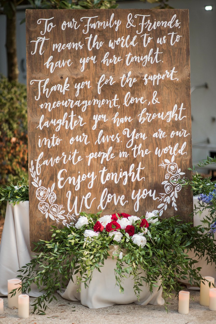 A Jewel toned Elegant Backyard Wedding In Alabama via TheELD.com