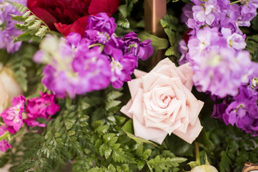 A Jewel toned Elegant Backyard Wedding In Alabama via TheELD.com