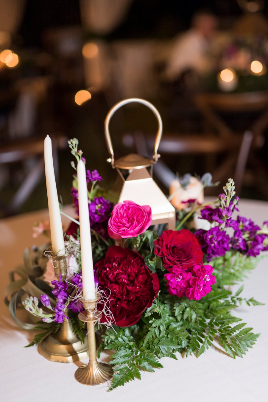 A Jewel toned Elegant Backyard Wedding In Alabama via TheELD.com