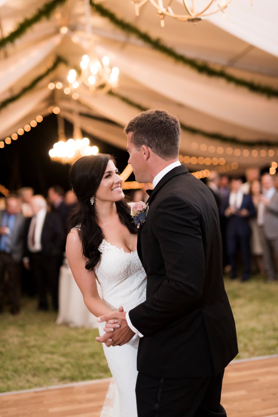 A Jewel toned Elegant Backyard Wedding In Alabama via TheELD.com