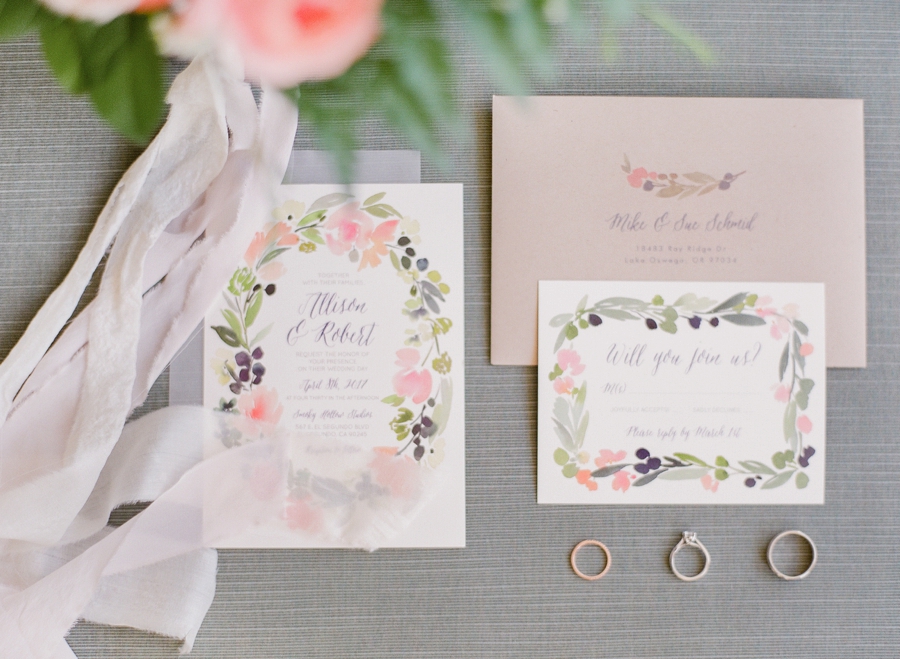 A Colorful Boho California Wedding via TheELD.com