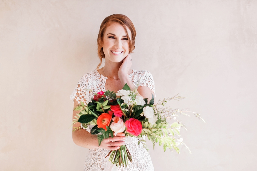 A Colorful Boho California Wedding via TheELD.com