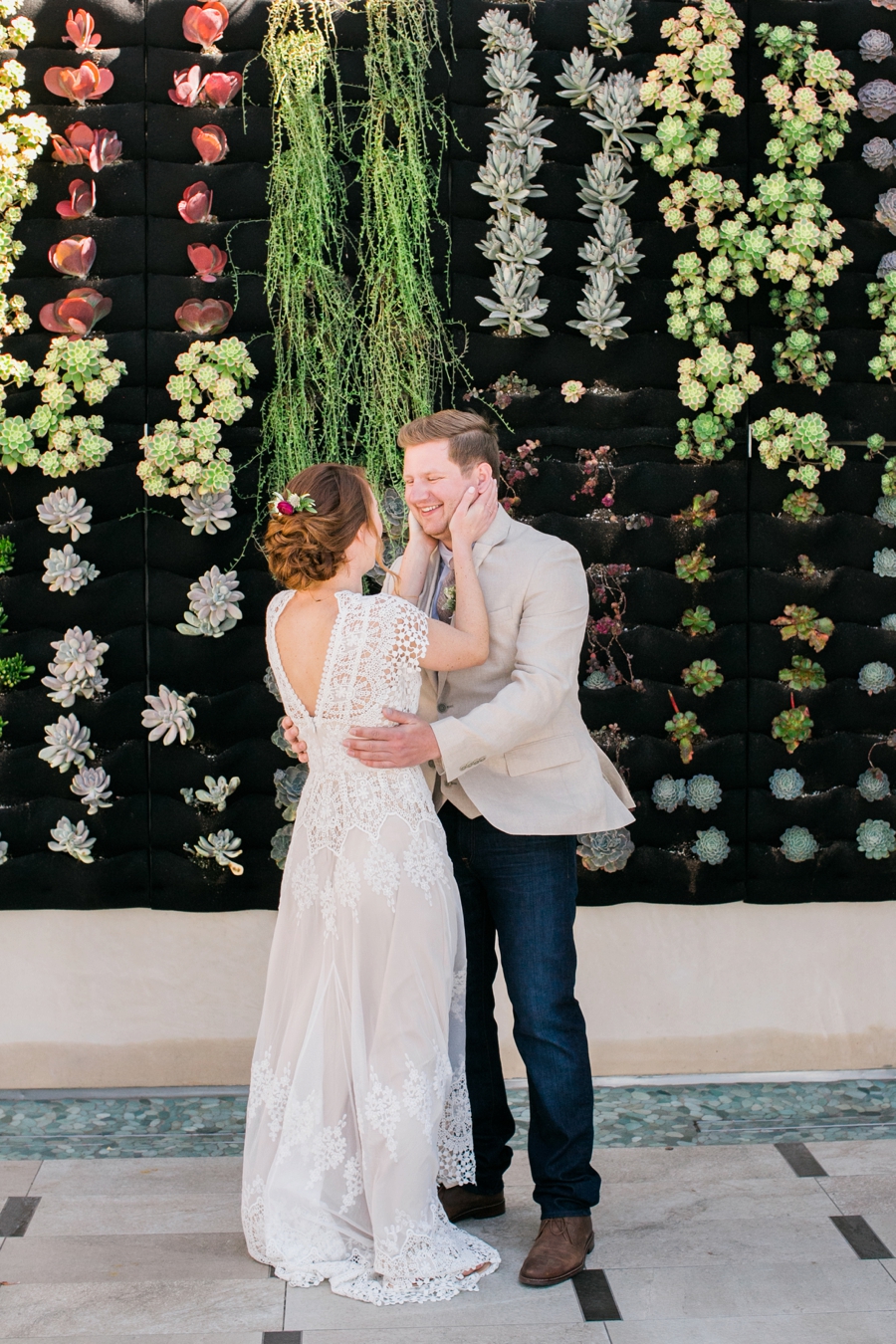 A Colorful Boho California Wedding via TheELD.com