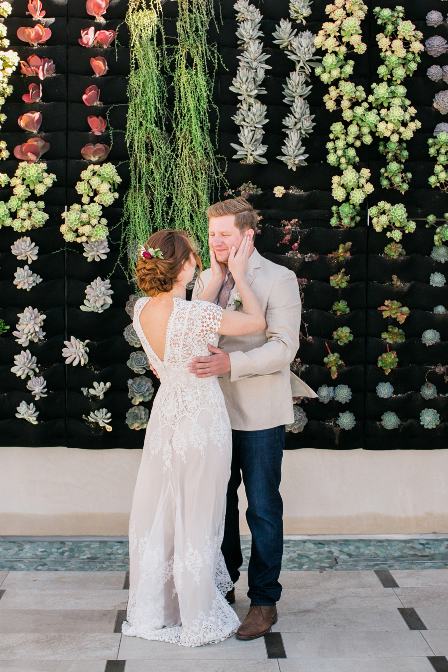 A Colorful Boho California Wedding via TheELD.com