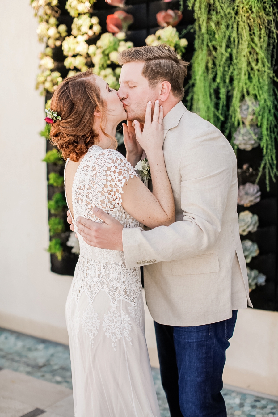 A Colorful Boho California Wedding via TheELD.com