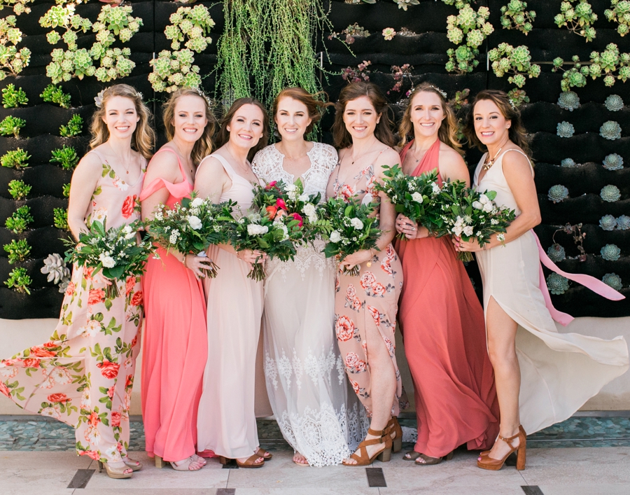 A Colorful Boho California Wedding via TheELD.com