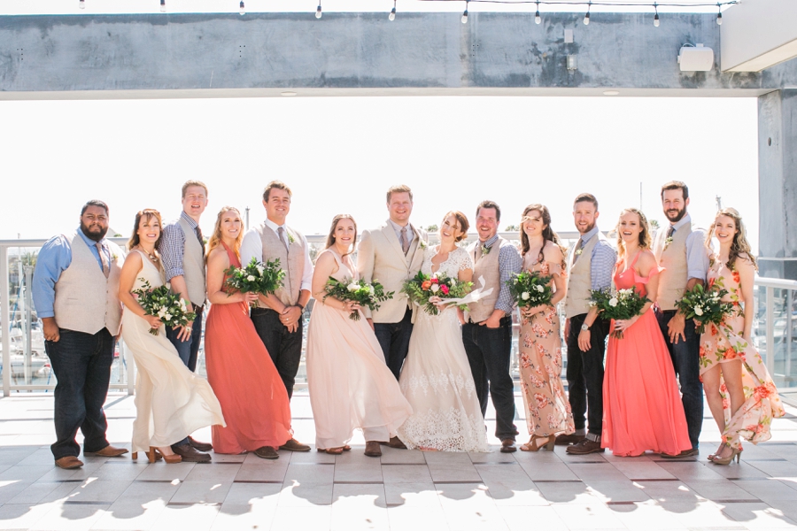 A Colorful Boho California Wedding via TheELD.com