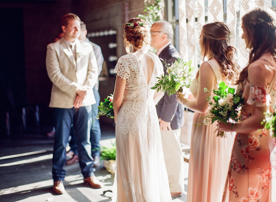 A Colorful Boho California Wedding via TheELD.com