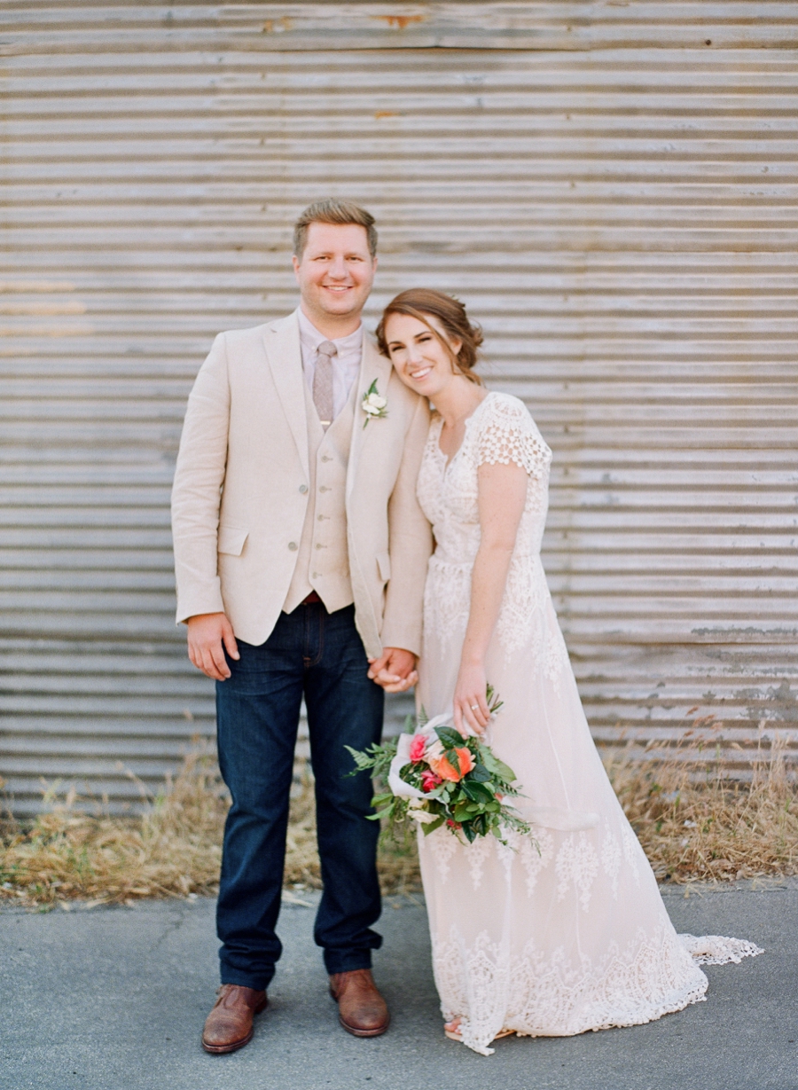 A Colorful Boho California Wedding via TheELD.com