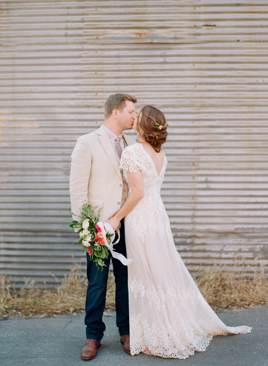 A Colorful Boho California Wedding via TheELD.com