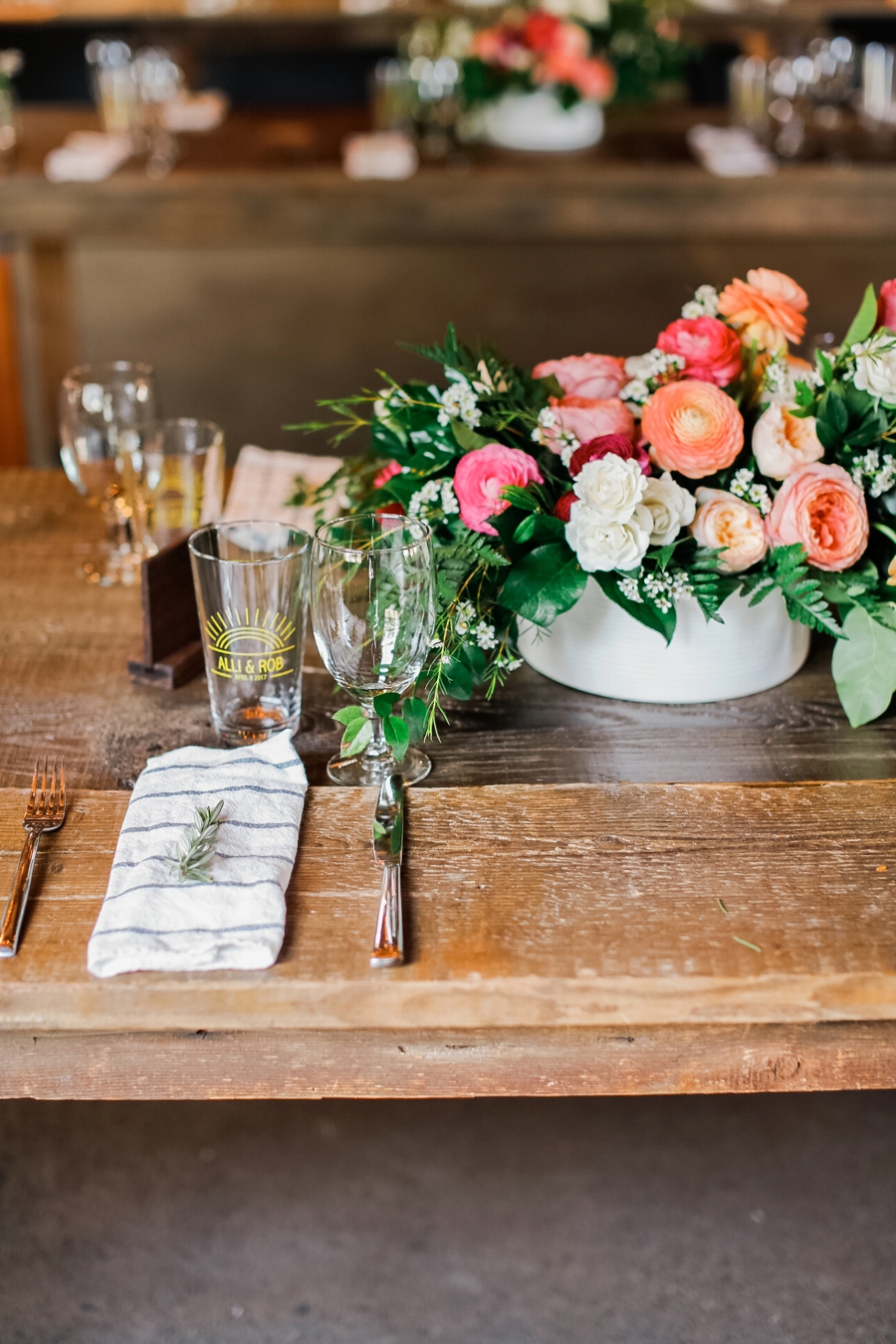 A Colorful Boho California Wedding via TheELD.com