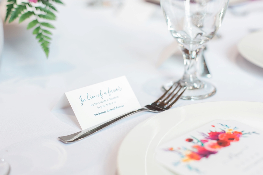 A Colorful Modern Elegant Charlotte Wedding via TheELD.com