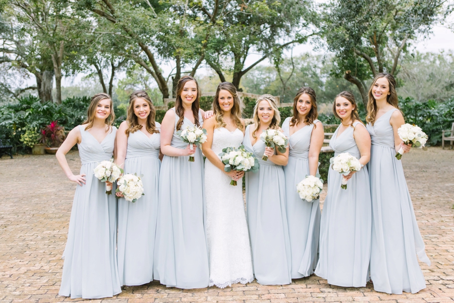 A Navy Garden Inspired Winter Park Wedding via TheELD.com