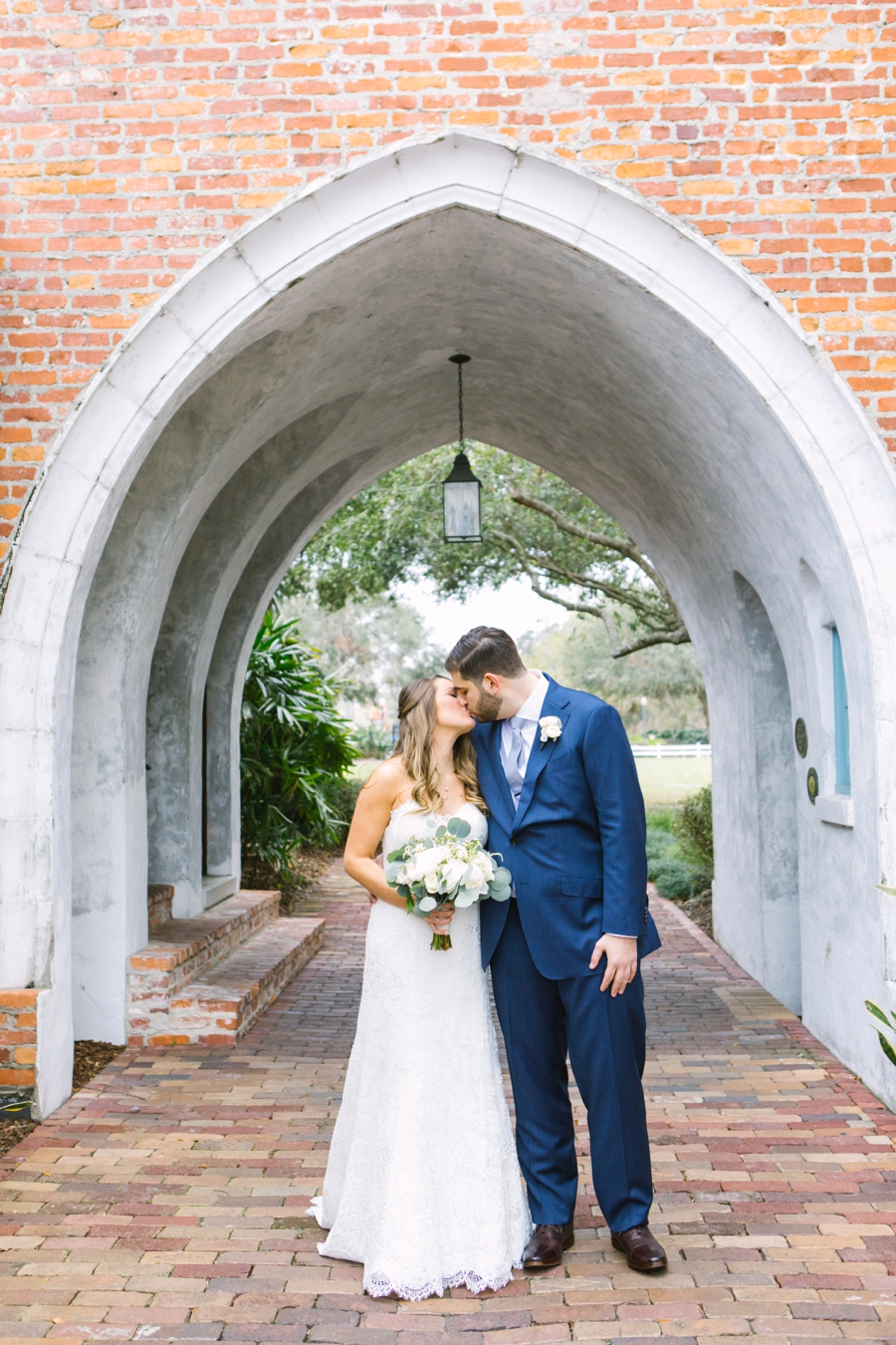 A Navy Garden Inspired Winter Park Wedding via TheELD.com